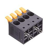 Weidmuller 2453710000 Fixed Terminal Blocks LUF 10.00/04/90V 5.0SN BK BX