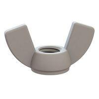 Essentra Components 0631218WN Wing Nut Wing Nut, 5/16-18 Thread, .72 Height