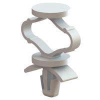 Essentra Components PSC-4 Push Spacer, Cushion CB Spt,W/Cushion,Natural,3/4 in Spc