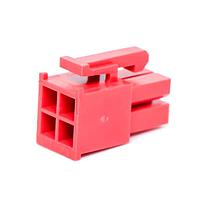 AMP Connectors - TE Connectivity 2029091-4 Wire Housings 4 POS RECPT UL-94-V2 RED