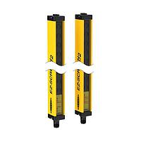 Banner Engineering LS2HDLP30-1350Q88 Optical Sensors EZ-SCREEN TYPE 2 HEAVY DUTY; LATCH Output; E/R Pair; 30 mm Resolution; 1350 mm Defined Area; 15 m Range; Yellow Housing; 8-pin M12 Integral QD; Mounting Hardware Included