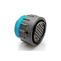 Amphenol SINE Systems AHDP06-24-31SR-WTA Connectors PLG 24 SZ 31 SKT STD ARRANGE RD01 SEAL W