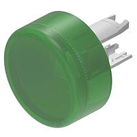 EAO 18-961.5L LED ROUND GREEN CAP ROUND LENS