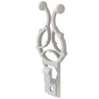 Essentra Components WTLH90300-M4-01 Twist Lock Clip Twist Lck,Hinged,Web, Screw Mnt,Nat