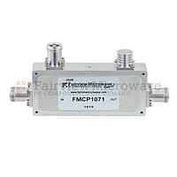 Fairview FMCP1071 4.1/9.5 Mini DIN Directional Coupler 20 dB Coupled Port From 698 MHz to 2.7 GHz Rated To 200 Watts
