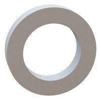Essentra Components 17W06153 Flat Washer Flat Washer, .406 ID, .625 OD, .120 Thick