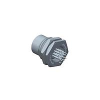 Amphenol LTW M12A-17PFFP-SF8001 Sensor Cables / Actuator Cables M Series Sensor Connector, M12, A Code, Metal, 1.5A, 17 pins, Female Connector, Female Contact, Hexagonal, PG9, Screw Thread, PCB 180 , Receptacle, Front Fastened, Panel Thickness 4.5, IP68