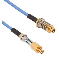 Amphenol SV Microwave FV67SMPM-047-FV67.3SMPS-180 RF Cable Assemblies VITA 67.1/2 SMPM VITA 67.3 SMPS 18"Cable