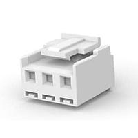 AMP Connectors - TE Connectivity 1744416-3 Receptacle Housing 3 POS EP II HSG GLOW WIRE