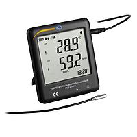 PCE HT 114-ICA Thermo-Hygrometer (-40~125 ° C; 0~100% RH; ISO Calibration Cert.)