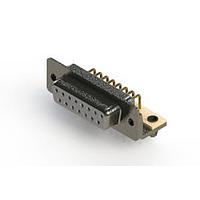 EDAC 622-M15-260-WT3 D-Sub Connectors - Standard Density EDAC Right Angle D-Sub Connector