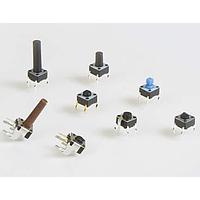 E-Switch LL1105VF065Q Tactile Switches Long Life Tact Sw SPST-NO 0.05A 12V