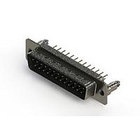 EDAC 627-M25-320-LT5 D-Sub Connectors - Standard Density Vertical Machined D-Sub Connectors