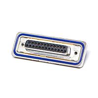 Amphenol CONEC 6STD25SCT99S40X Receptacle 25POS SOLDER PIN R/A FEMALE