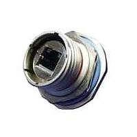 Amphenol Socapex RJFTV7SA2N10100BTX Cat 5e RJF TV Field Jam Nut Recept Transversally Sealed Cordset 1.0M Nickel