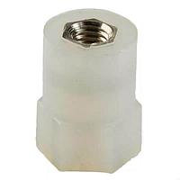 Essentra Components MTNSP-M3-10-1 Standoffs Stndff,Thrd Fem/Fem,White,10MM Spc
