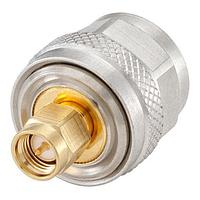 Rosenberger 32S153-S00L5 RF Adapters - Between Series SMA Plug to Type N Plug ST Adapter