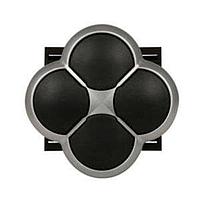 Eaton M22S-DI4-S 4-Way Button BLK 4-WAY INTERLOCKED PB BLK-BZL