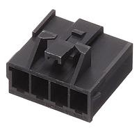 Molex 207458-0004 Power to the Board KK Plus 396 RECEP HSG SR 4CKT UL 94V-0 BLK