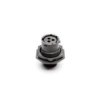 Amphenol SINE Systems RTS712N3S03 Connectors RECEPTACLE JAM NUT SIZE 12 3POS SOCKET