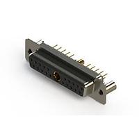 EDAC 628-21W1624-2NB Mixed Contact D-Sub Connectors Vertical Combo Dsub
