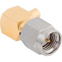 Amphenol SV Microwave M39012/80-3107 Connectors SMA Male Conn, R/A for .085 Cable