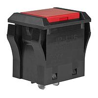 NKK Switches JPL16B-C Pushbutton Switches SPST OFF-ON 16A TV8 RED CAP