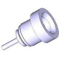 HUBER+SUHNER 22_MCX-50-0-19/111_NH Connectors MCX straight bulkhead receptacle jack(f)