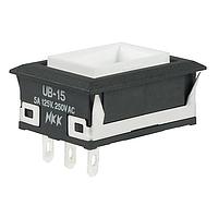 NKK Switches UB15NKW01N Sealed RECT SPDT ON(ON) SOLDER LUG BODY ONLY