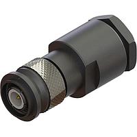 Amphenol SV Microwave M39012/26-0225 Connectors TNC M ConnLockwire Holes for RG-213, 144, 393 Cable