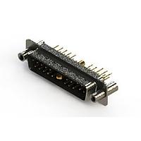 EDAC 627-21W1624-2TC Mixed Contact D-Sub Connectors Vertical Combo Dsub