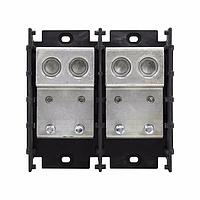 Eaton Bussmann 16582-2 Power Distribution Block 2P 600VAC/DC Pwr Dist Block