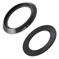 VCC BZL722-0 LED Mounting Rings Opt. Bezel and Seal 722 Series Black