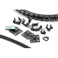 HellermannTyton 161-64014 Mounting Base Helawrap, Mounting Base without Adhesive, HWBASE, PA66HIRHS, Black, 50/pkg