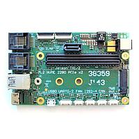 Auvidea 70733 Carrier Boards J143-12 Jetson TX1/TX2 carrier with 2x USB 3, 2x GbE, 3x 4 lane CSI-2 and 2S Lipo