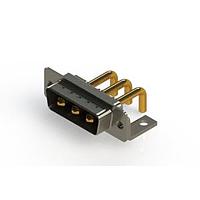 EDAC 629-3W3-250-2N4 Mixed Contact D-Sub Connectors Right-angle Power Combo D-Sub Connector