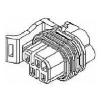 Aptiv 12191757 4-Way 4P FM CREAM CON ASY MP 150 SERIES 14AMPS