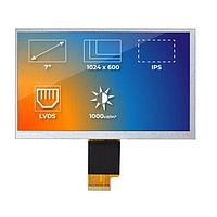 Riverdi RVT70HSLNWN00 TFT LCD Display Modules LVDS, HB, IPS, No Metal Frame