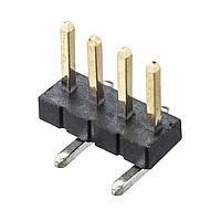 Harwin M50-3630442 Pin Strip 4 WAY SIL VERT SMT P/HDR
