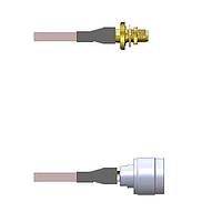 Amphenol Custom Cable Q-2U02H0001018i RF Cable Assemblies SMA-SJB/N-SP G178 18I