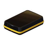 Serpac CX62DBKAYL Hand Held CX-62 Series Waterproof Pocket Enclosure with Yellow Seal. Three-Piece Design, Polycarbonate Plastic, Integrated Waterproof Seal, IP 65, 66, 67; NEMA 4X, 12, 13 Ratings