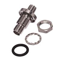 Radiall R125753001 RF Adapters - In Series SMA / FEMALE-FEMALE BULKHEAD ADAPTER HERMETIC