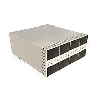 Amphenol Commercial Products U95R3Q5404LLH1B QSFP Connectors QSFP56 2X3 Cage & Connector Assy with head sink and LP