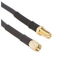 Amphenol RF 095-902-514-012 RF Cable Assemblies SMA St Plg to SMA St Jck RG-58 12in