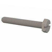 Essentra Components 010640X100 Hex Slotted Hex Slotted Screw, #6-40 Thread, 1 Lg