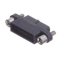 Amphenol Socapex MHDAS2M020GE01 Connectors Micro HDAS 20 male crimp contacts AWG 28/3020 position pin 1.27 mm 2 row straight