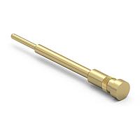 Mill-Max 1938-0-00-15-00-00-03-0 Terminal Pin, Press-Fit Spring-Loaded Target Contact with Flat Face
