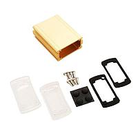Bud Industries EXN-23351-GDP PCB Enclosure Extruded Aluminum Enclosure Gold with Plastic Cover (1.4 X 2.7 X 3.5 In)