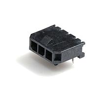 Molex 43650-0302 Shrouded MicroFit 3.0 SR RA TH Peg 30Au 3Ckt