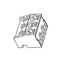 AMP Connectors - TE Connectivity 282830-4 Plugs TERMI-BLOK PLUG 90&1